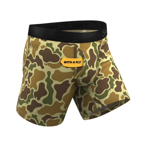 Men's Shinesty | Ball Hammock® Pouch Underwear With Fly | The Chameleon