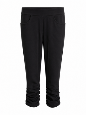 Women's Compli K | Ruched Capri Pants | Black