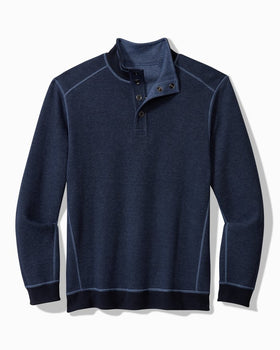 Coast Reversible Snap Mock Sweatshirt