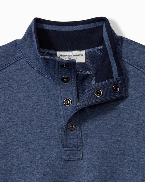 Coast Reversible Snap Mock Sweatshirt