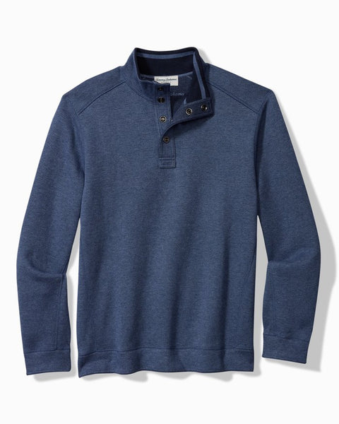 Coast Reversible Snap Mock Sweatshirt