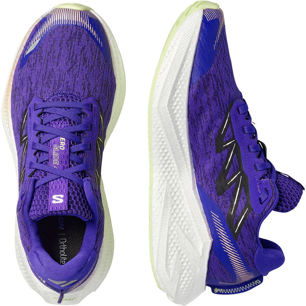 Women's Salomon | Aero Glide 4 | Deep Blue/White/Butterfly