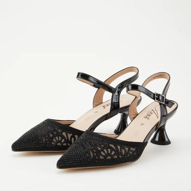 Women's Spring Step | Delicate Sandals by Azura | Black