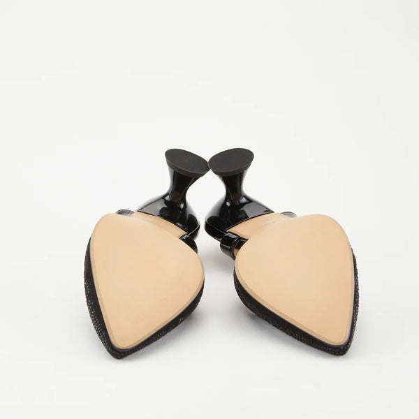 Women's Spring Step | Delicate Sandals by Azura | Black