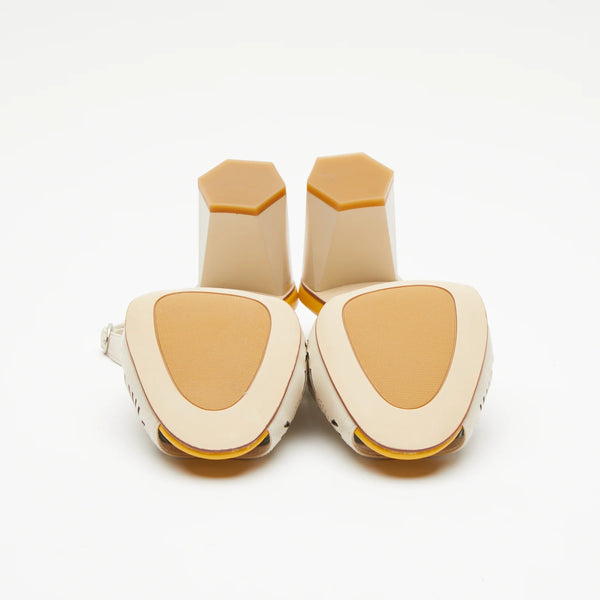 Women's Spring Step | Engagement Slingback Sandals by Azura | Bone