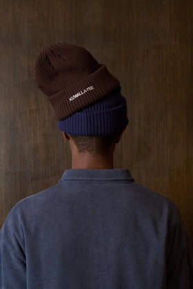 Men's Kuwalla-tee | Wider Rib Essential Beanie | Black Coffee Port