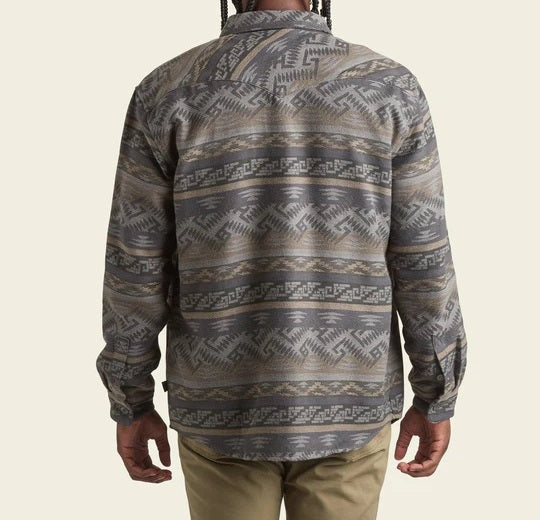 Men's Howler Bros | Sheridan Shirt | Herrador Jacquard / Pencil Lead Back