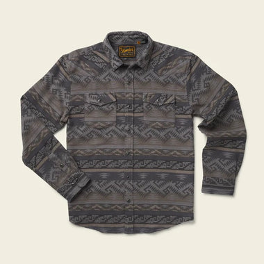 Men's Howler Bros | Sheridan Shirt | Herrador Jacquard / Pencil Lead Flat