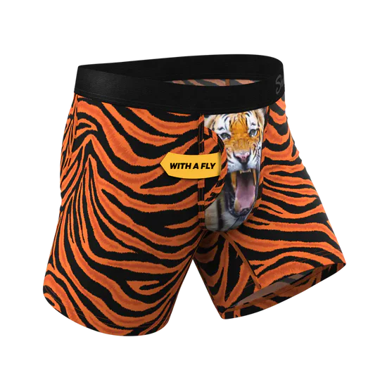 Men's Shinesty | Ball Hammock® Pouch Underwear With Fly | The Feral Feline
