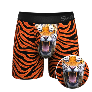 Men's Shinesty | Ball Hammock® Pouch Underwear With Fly | The Feral Feline