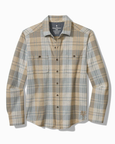 Men's Tommy Bahama | Fireside Modesto Stretch Flannel Shirt | Wind's Breathe
