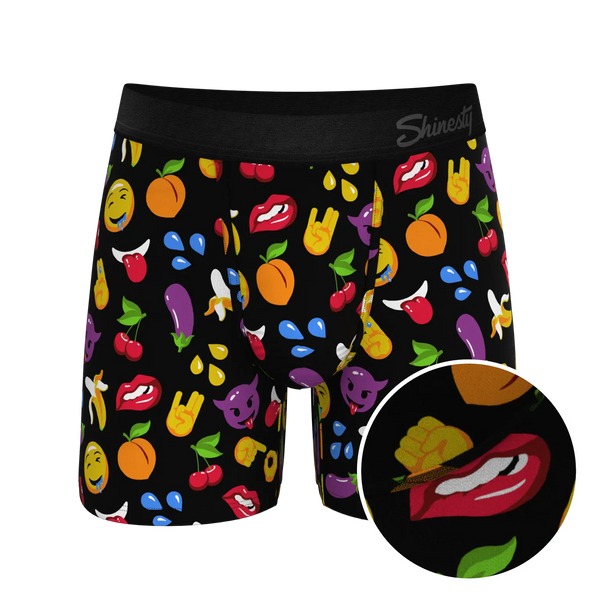 Men's Shinesty | Ball Hammock® Pouch Underwear With Fly | The Flirt