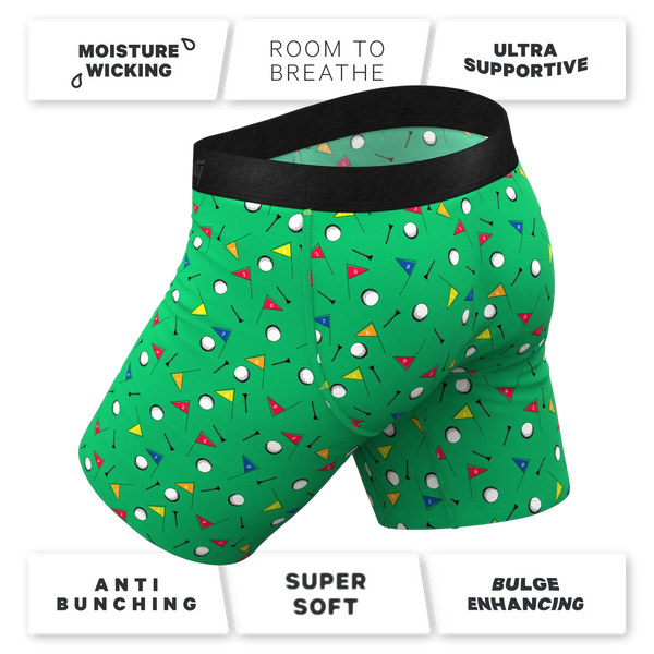 Men's Shinesty | Ball Hammock® Pouch Underwear With Fly | The Front Nine