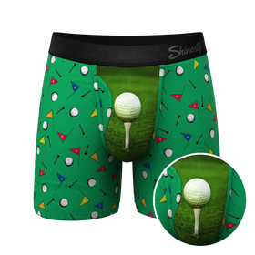 Men's Shinesty | Ball Hammock® Pouch Underwear With Fly | The Front Nine