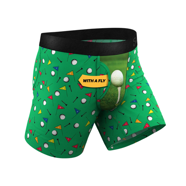 Men's Shinesty | Ball Hammock® Pouch Underwear With Fly | The Front Nine