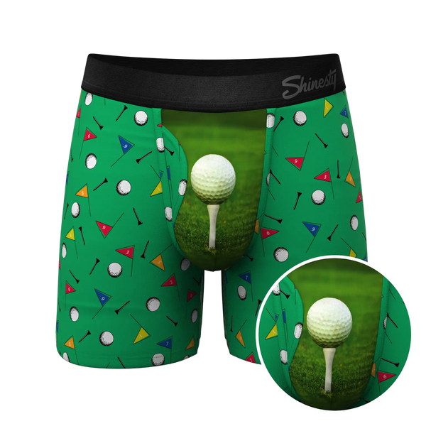 Men's Shinesty | Ball Hammock® Pouch Underwear With Fly | The Front Nine