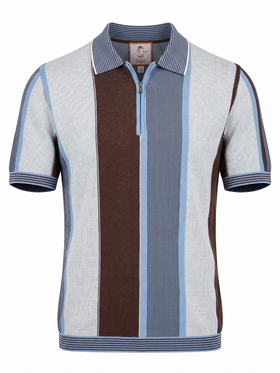 Men's Cigar | Short Sleeve Polo Shirt | Brown