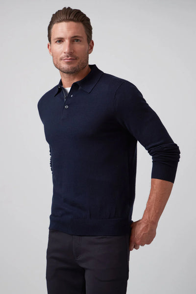 Men's Raffi |  THE LOGAN Polo Shirt | Navy