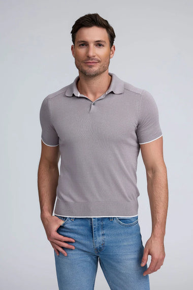 Men's Raffi | The Florian Polo | Grey