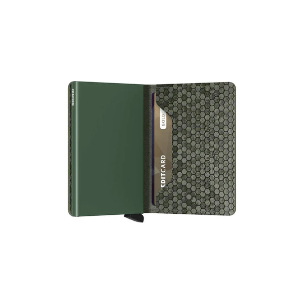 Men's Secrid | Slim Wallet | Hexagon Green