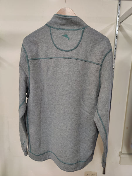 Tommy Bahama | Fliprider Snap Mock | Shadow Heather