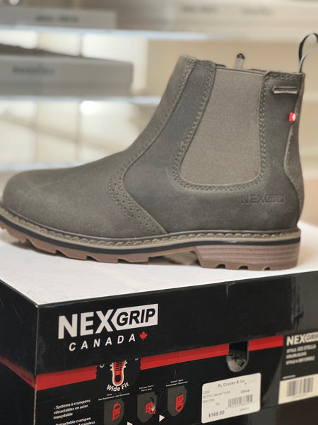 Women's NEXGrip | Ice Stella WIDE FIT with Cleat | Olive