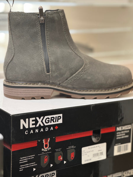 Women's NEXGrip | Ice Stella WIDE FIT with Cleat | Olive