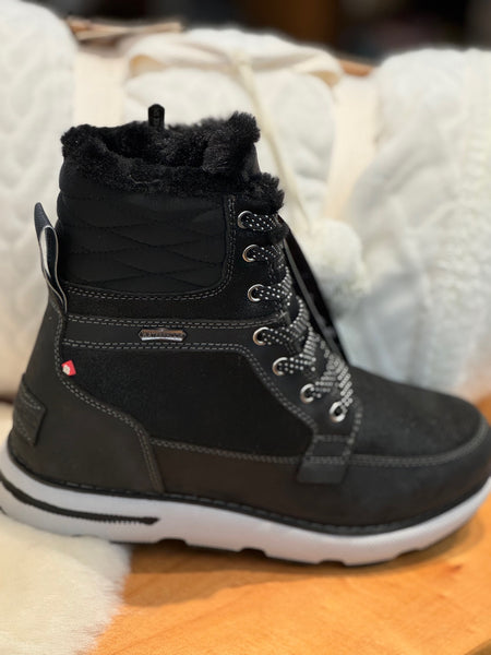 Women's NEXGrip | Ice Sasha Winter Boot with Cleats | Black