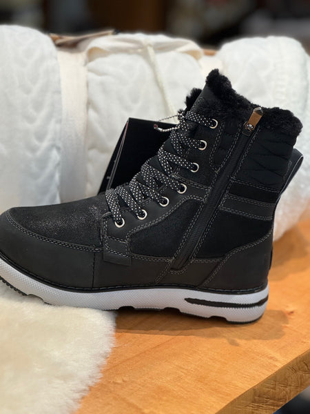 Women's NEXGrip | Ice Sasha Winter Boot with Cleats | Black