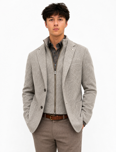 Men's 7 Downie | Claremont Sports Jacket | Beige