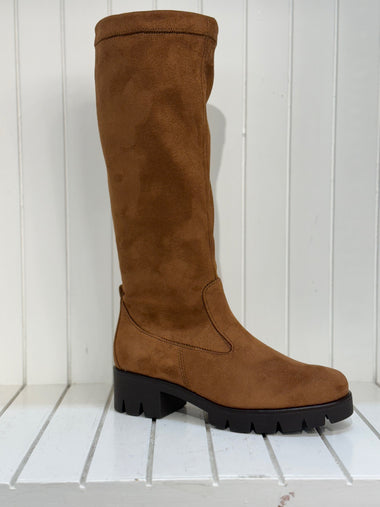 Women's Gabor Shoes  | Pippa Tall Boot | Golden Brown