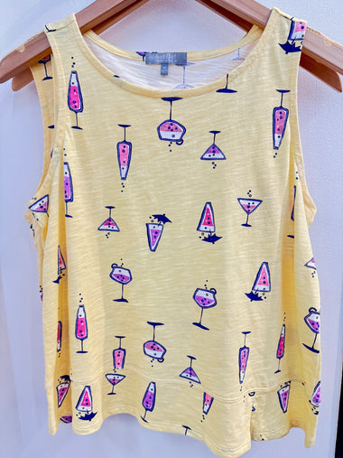 Women's Habitat | Cheers All Cotton Tank | Daisy Yellow