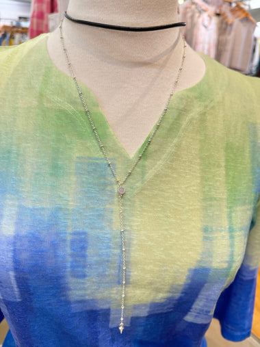 Women's RUSH by Denis & Charles | Choker Plus Chain Necklace | Metal