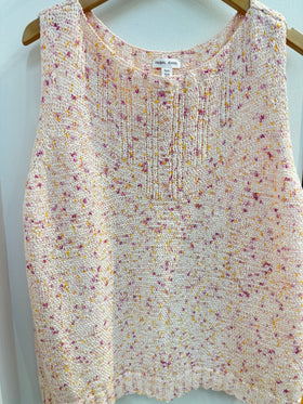 Women's Tribal Jeans | Cotton Blend Sweater Tank | Lily