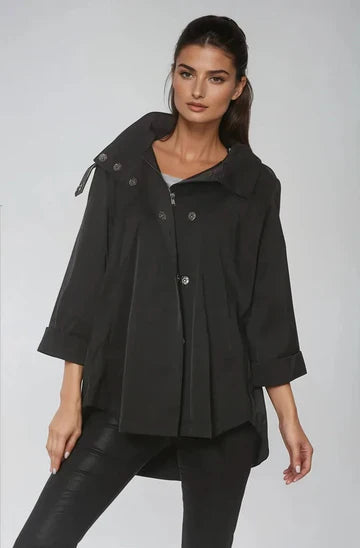Women's Ciao Milano | Nia Raincoat | Black
