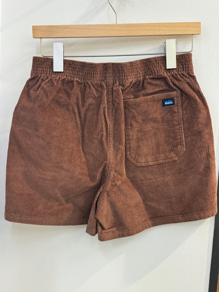 Women's Kavu | Shore Thing Corduroy Shorts | Sepia