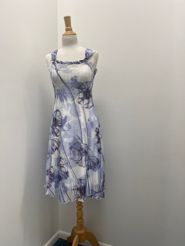 Women's Komarov | Charm Indigo Poppy Dress | Light Purple