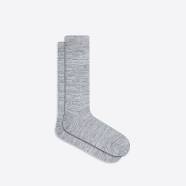 Men's Bugatchi | Heathered Mid-Calf Socks | Heather Gray