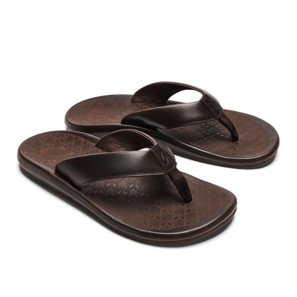Men's Olukai | Ilikai Sandal | Dark Wood