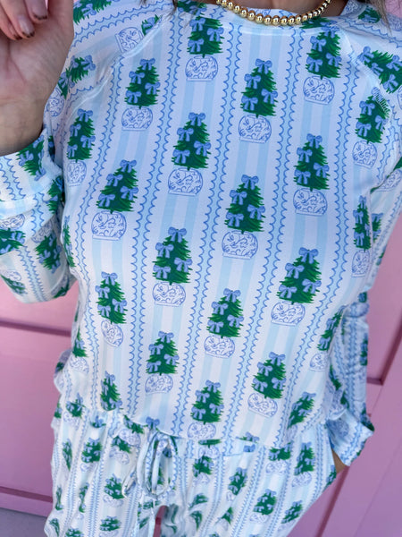 Women's Mary Square | Annie Pajama Set | Ginger Jar Joy