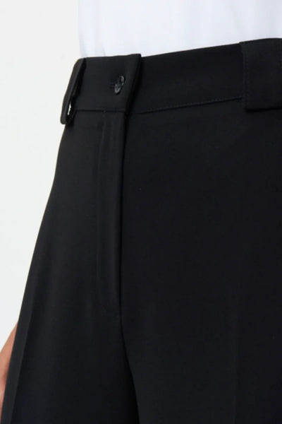 Women's Joseph Ribkoff | Twill Woven Wide Leg Pants | Black