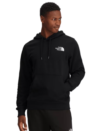 Men's The North Face |  Box NSE Pullover Hoodie |  Black/Summit Gold