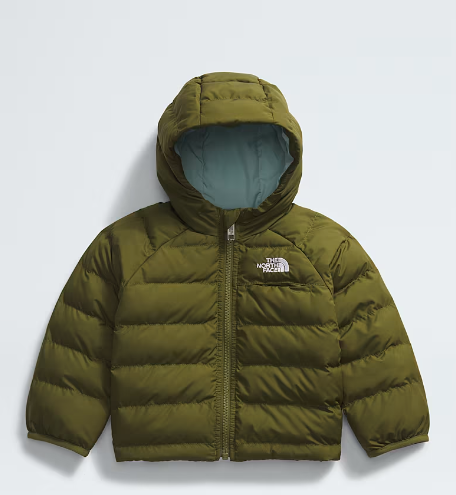Infants' The North Face | Baby Reversible Perrito Jacket | Forest Olive