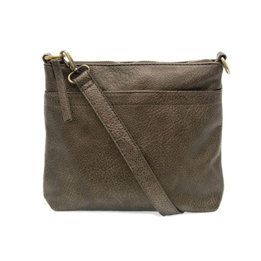 Women's Joy Susan | Layla Top Zip Crossbody Bag | Metallic Gold