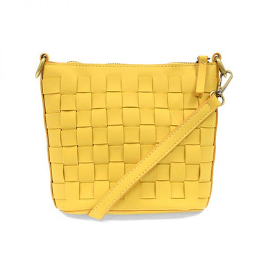 Women's Joy Susan | Maci Woven Crossbody Bag | Yellow