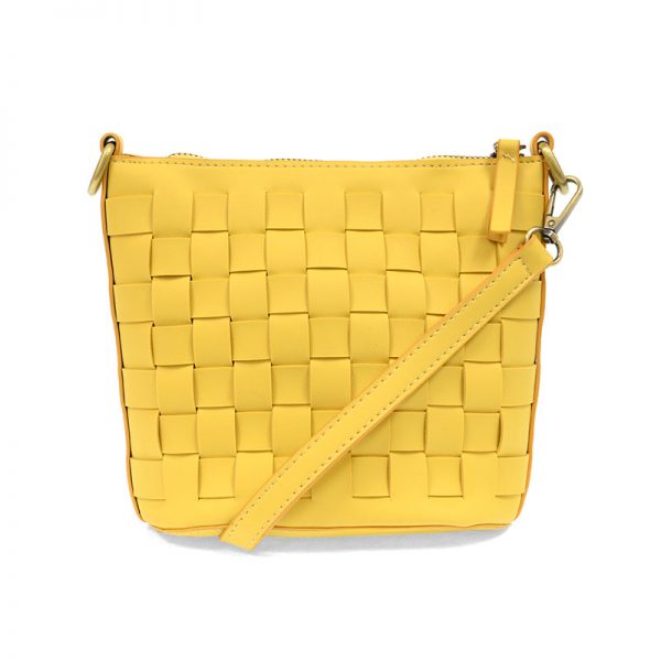 Women's Joy Susan | Maci Woven Crossbody Bag | Yellow