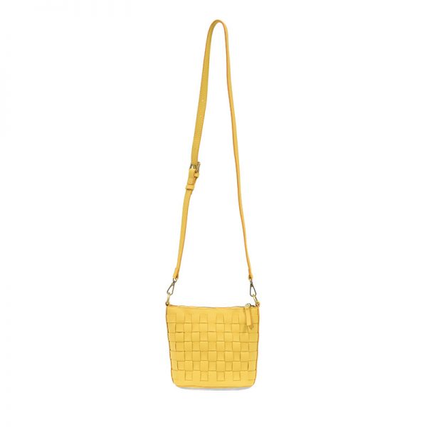 Women's Joy Susan | Maci Woven Crossbody Bag | Yellow