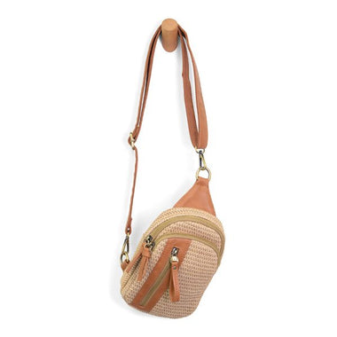 Women's Joy Susan | Natural Straw Skyler Sling Bag | Natural
