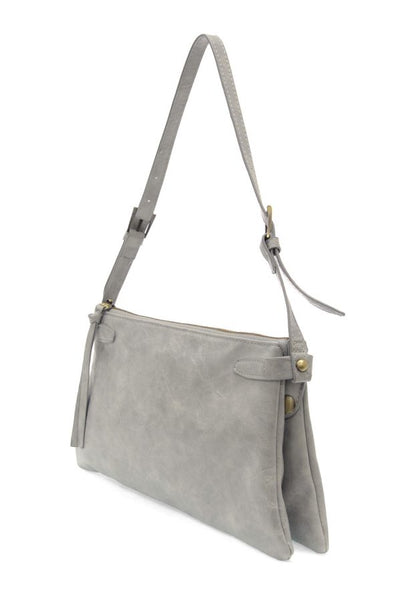 Women's Joy Susan | Eve Trapeze Shoulder Bag | Cloudy Grey
