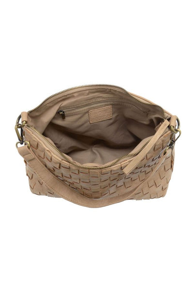 Women's Joy Susan | Winnie Woven Hobo Bag | Buff